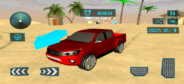 Beach Truck Water Surfing