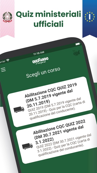 Screenshot #1 pour Quiz CQC 2024