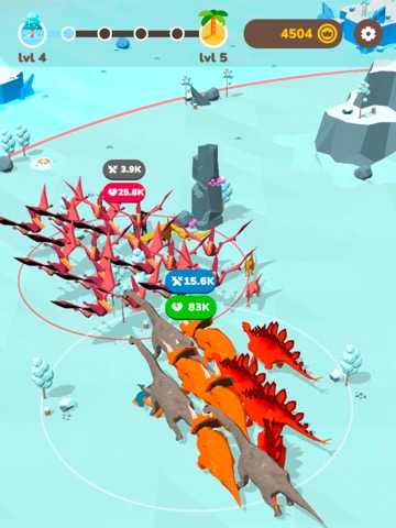 Dinosaur Merge Battleのおすすめ画像2