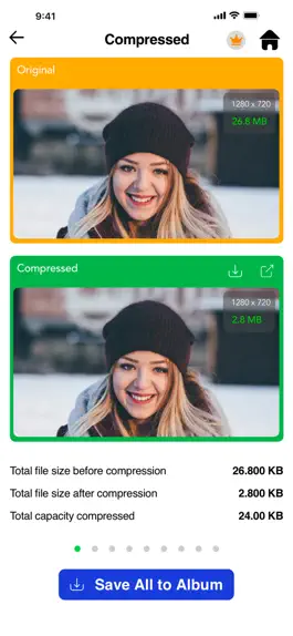 Game screenshot Compress Photo & Save Space hack