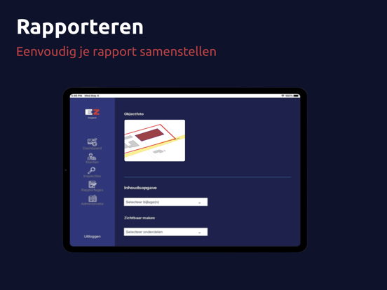 EZ inspect - inspectie app app screenshot 2