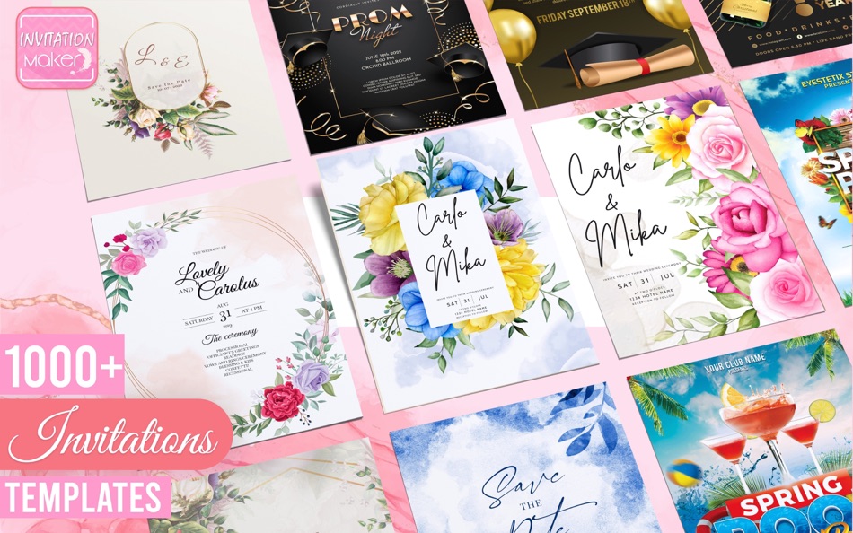 #1. Invitation Maker: Card Designs (macOS) 由: Haq Nawaz