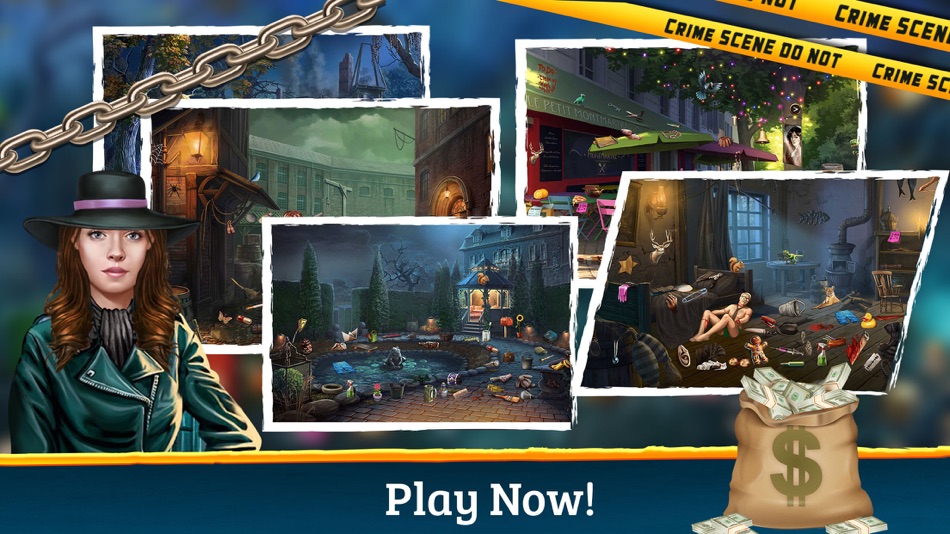 #4. Hidden Objects: Crime Mania (iOS) By: Abhishek Akhani