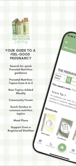 Game screenshot The Prenatal Nutrition Library mod apk