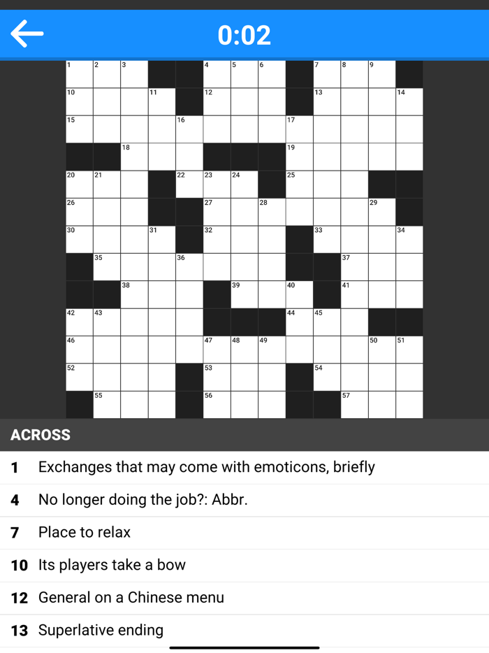Crossword - Fun Word Puzzles