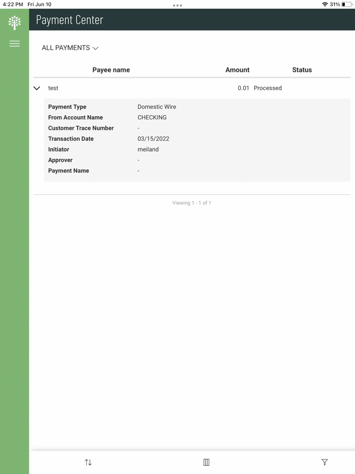 MyCCCU Premier Cash Management