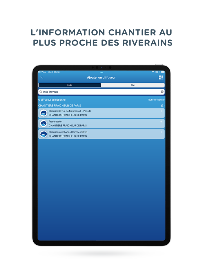Informations Travaux