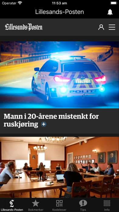Lillesands-Posten screenshot 3