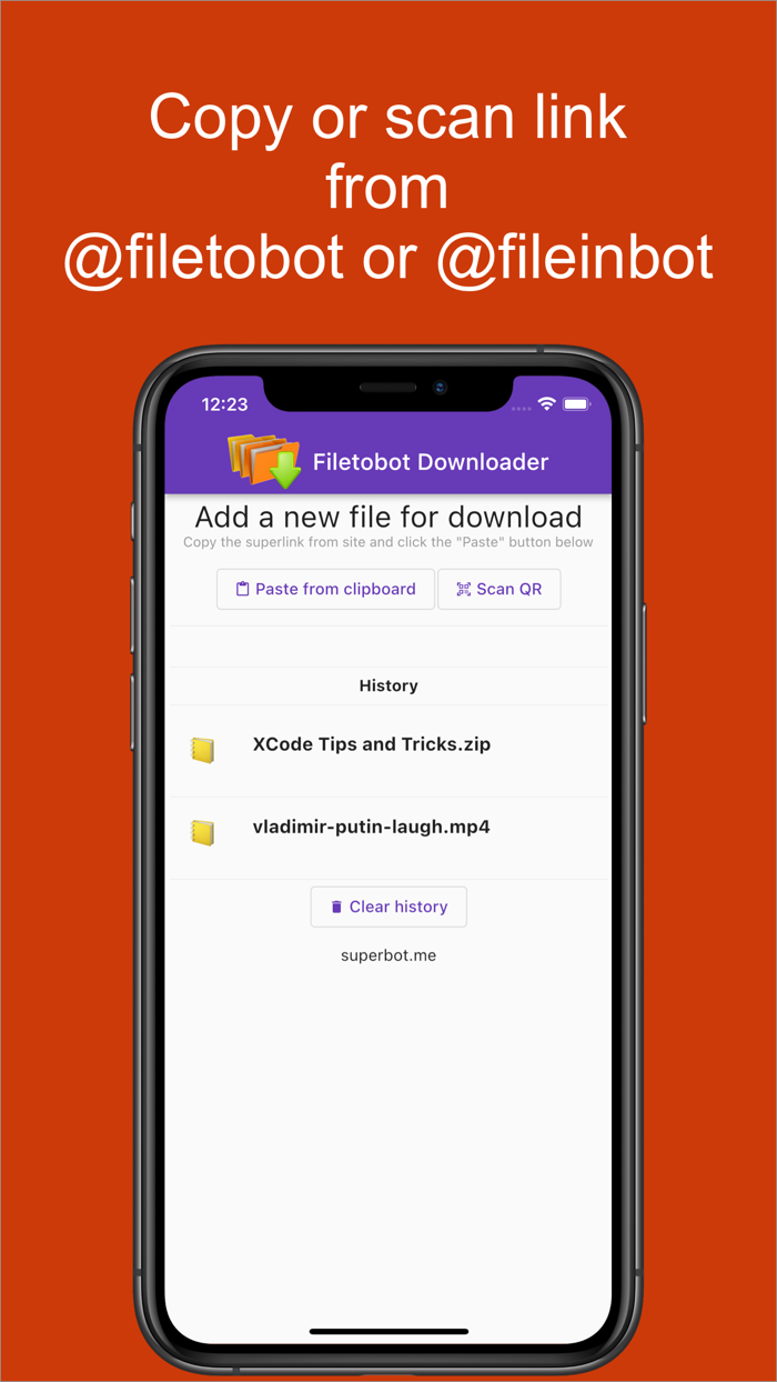 Filetobot Downloader