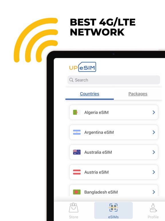 Screenshot #6 pour UPeSIM: eSIM Mobile Internet