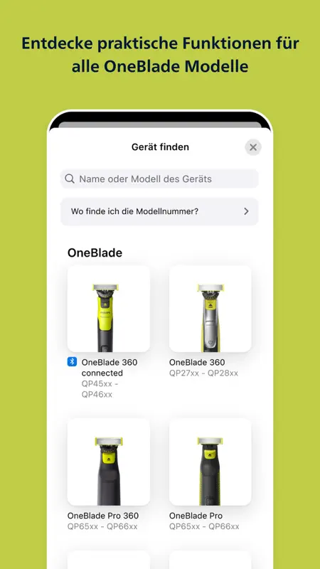Philips OneBlade screenshot 3 of 7