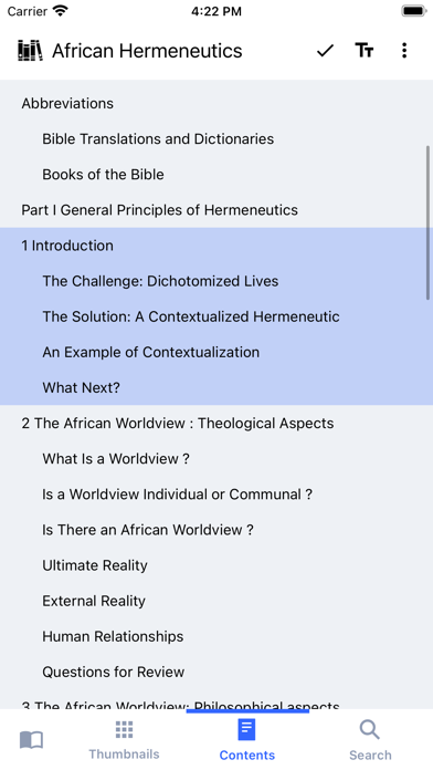Langham eReader Screenshot