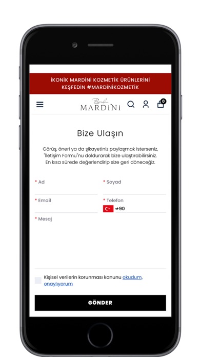 Mardini Kozmetik Screenshot