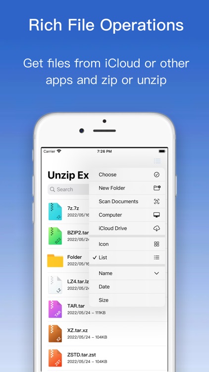 Unzip Experts -ZIP/7Z/TAR screenshot-4