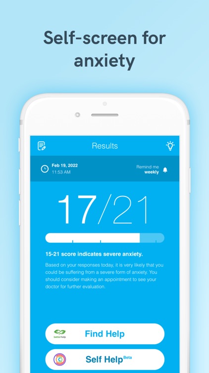 Anxiety Test & Relief