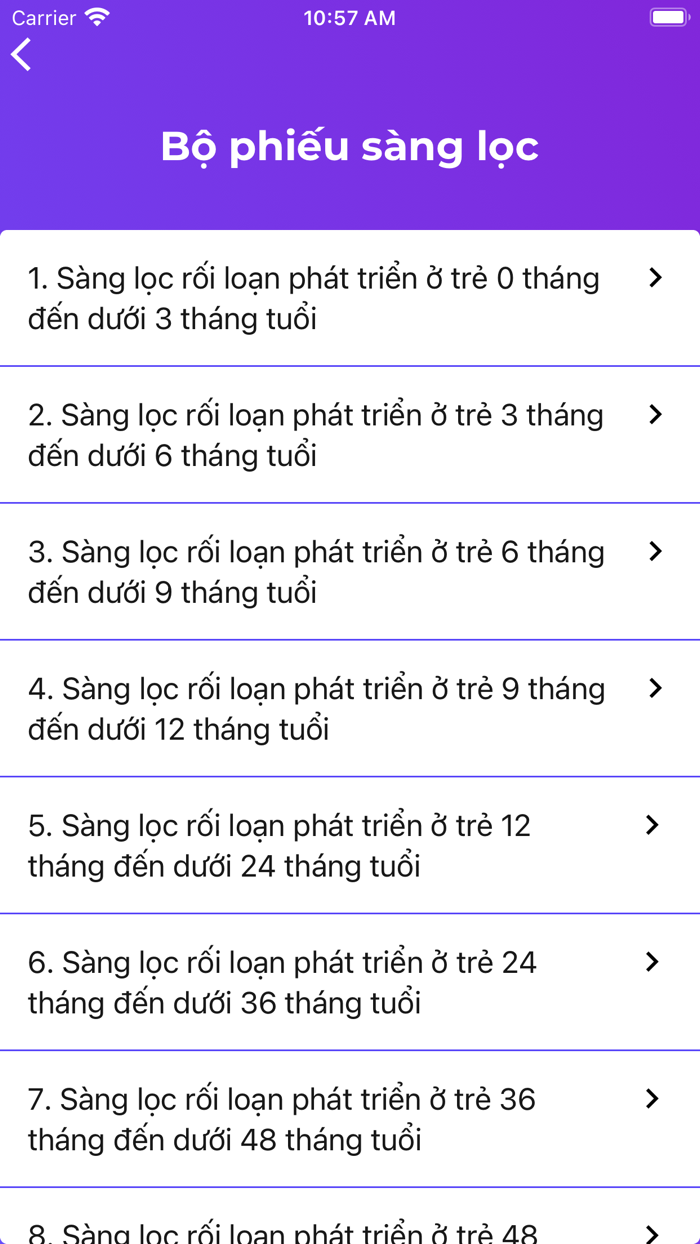 Sàng lọc sớm