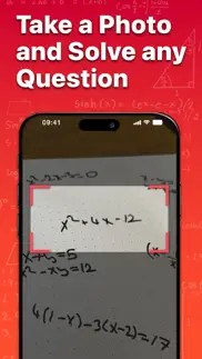 mathsnap: ai math solver iphone screenshot 1