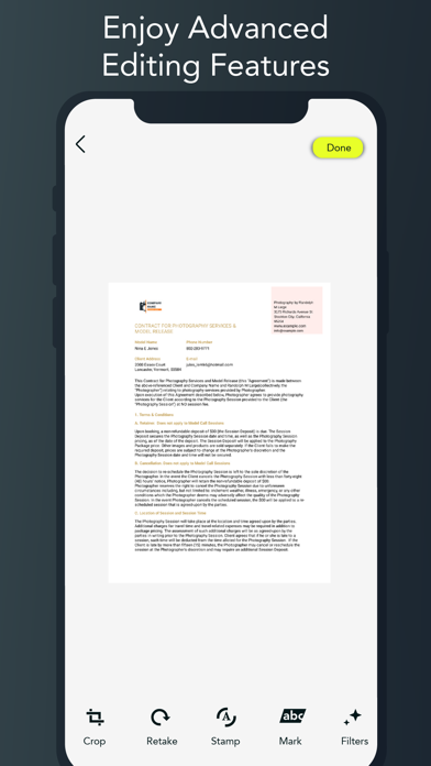 Document Scanner - PDF App Screenshot