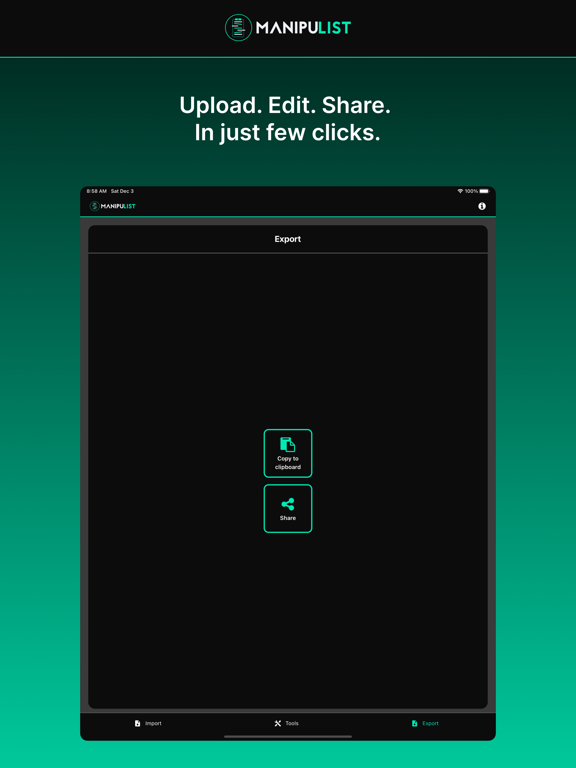 Screenshot #5 for Manipulist
