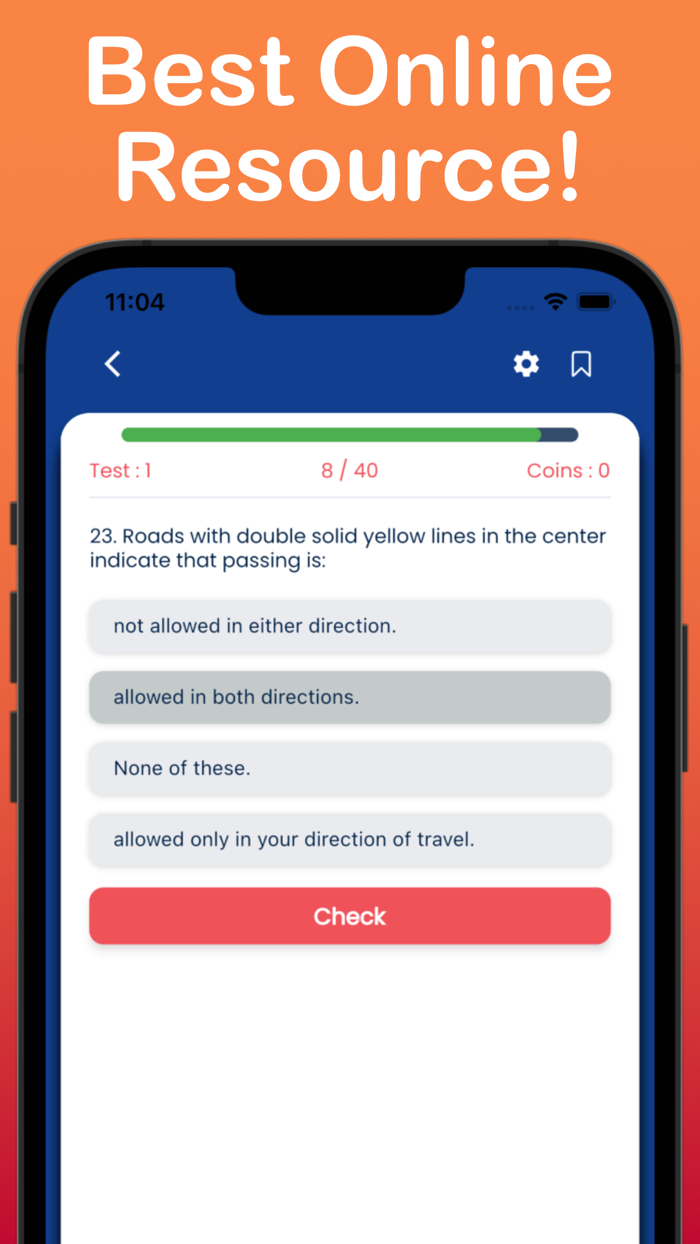 US Driving - DMV Practice Test