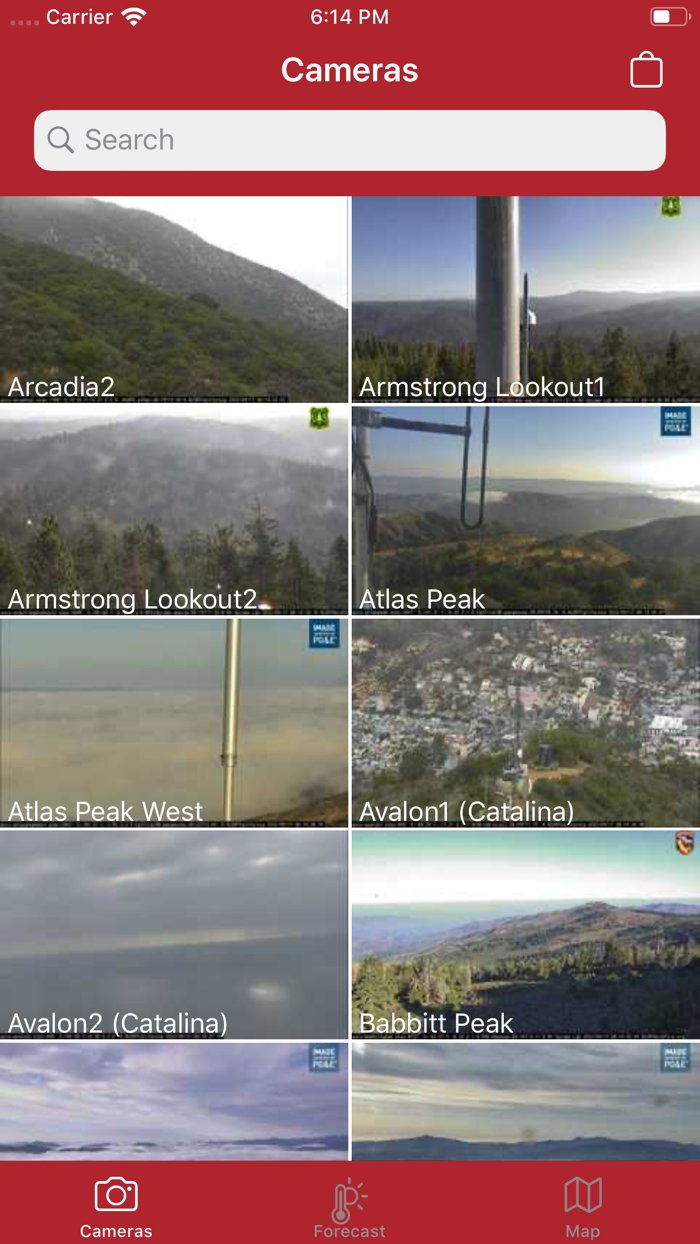 California Fire Cams