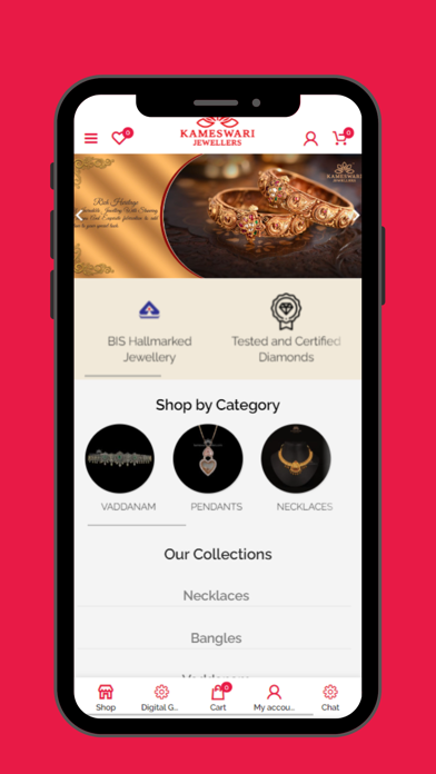 Kameswari Jewellers Screenshot