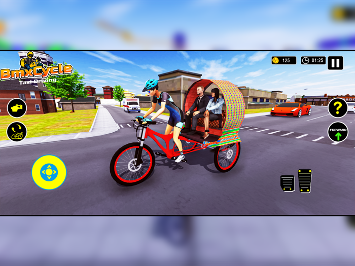 BMX Taxi Driving 3D Simulator