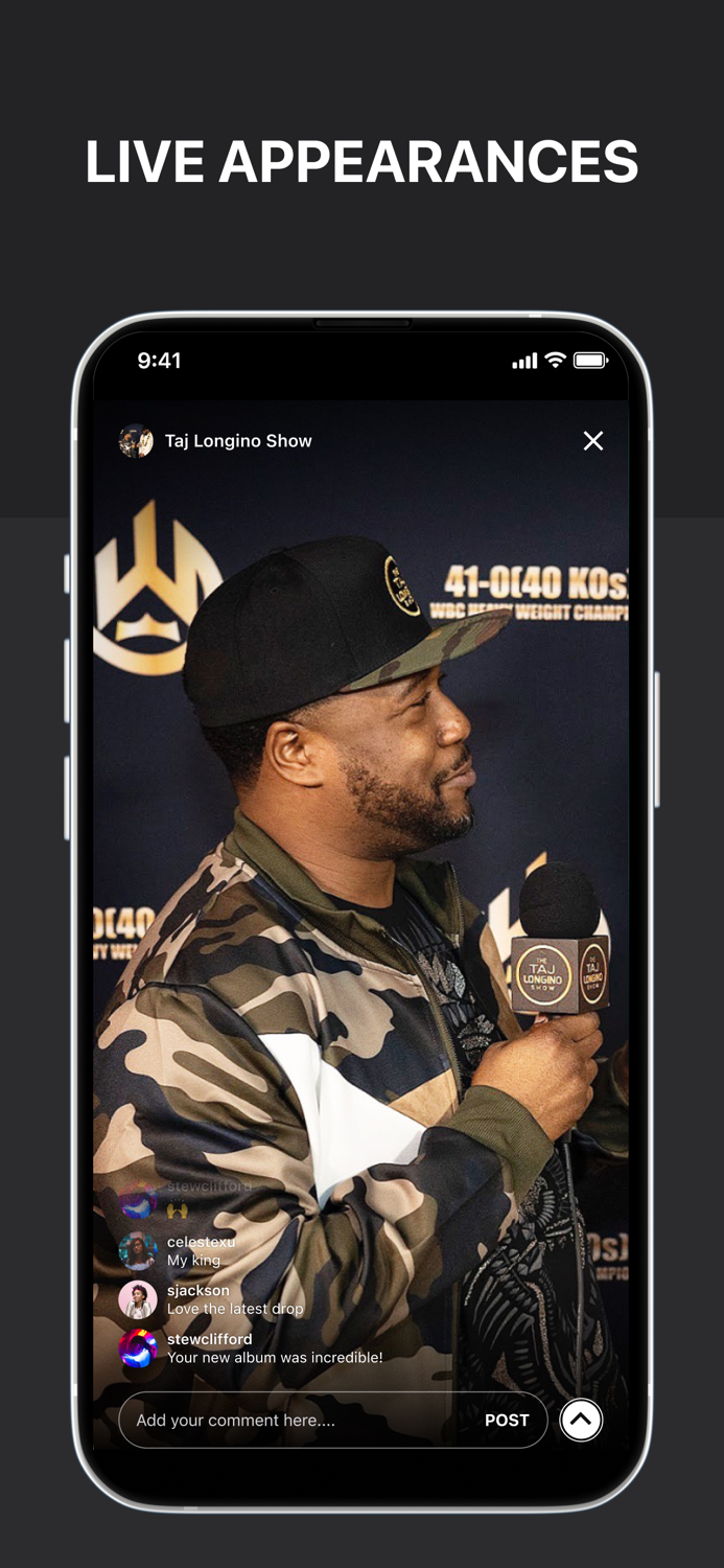 Taj Longino Show Official App