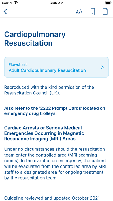 NHSAAA Medicines Screenshot