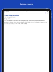 latin phrases and idioms iPad Captures Décran 4