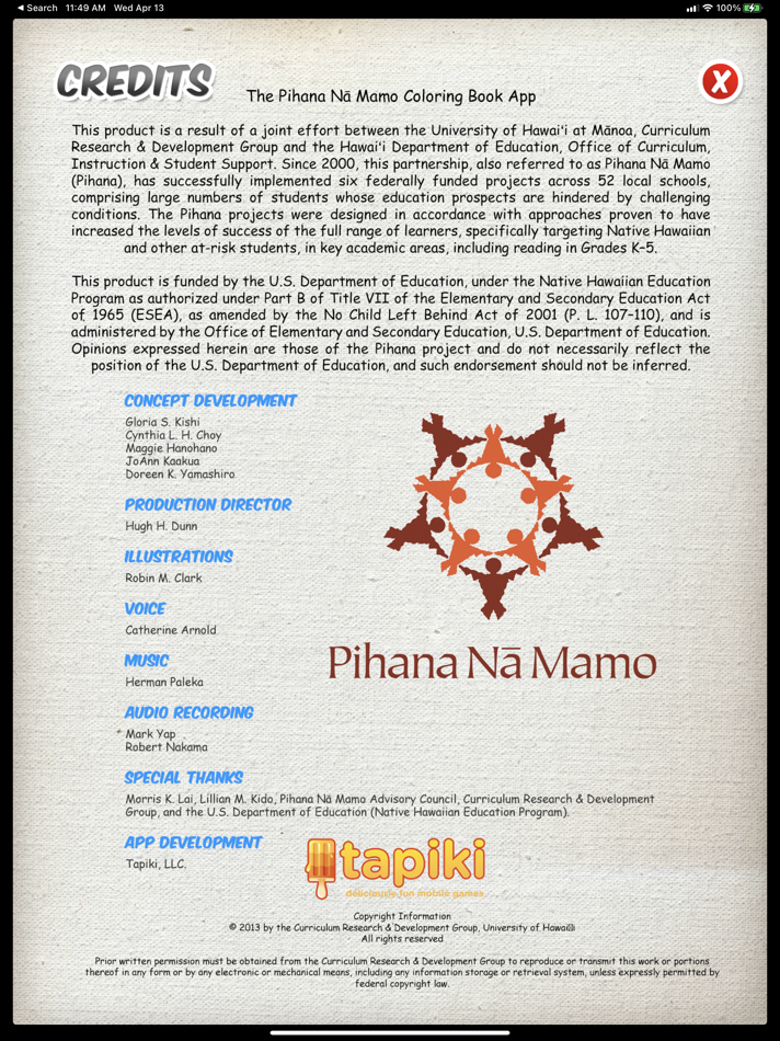 #8. Pihana ABCs (iOS) 由: Tapiki, LLC.