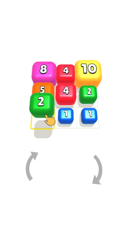 #2. Blocks Merge! (iOS) Podle: Serenico Labs
