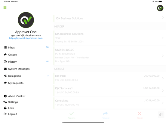 Screenshot #5 pour IQX OneList