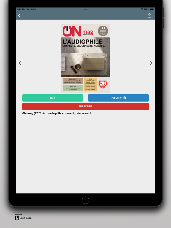 Screenshot #4 pour ON Magazine