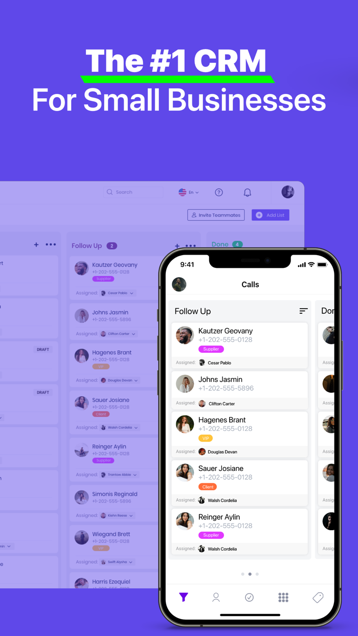 Leader CRM Leads Sales Tracker
