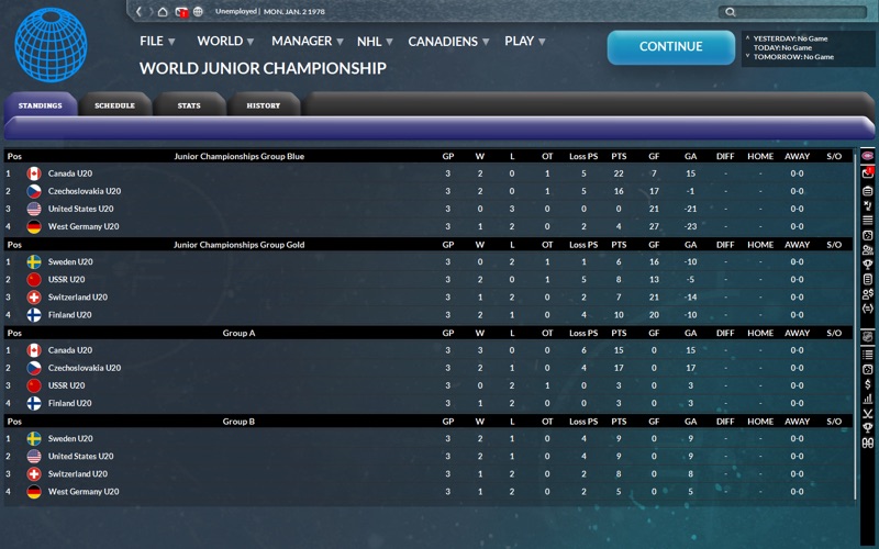 Franchise Hockey Manager 9 Screenshot