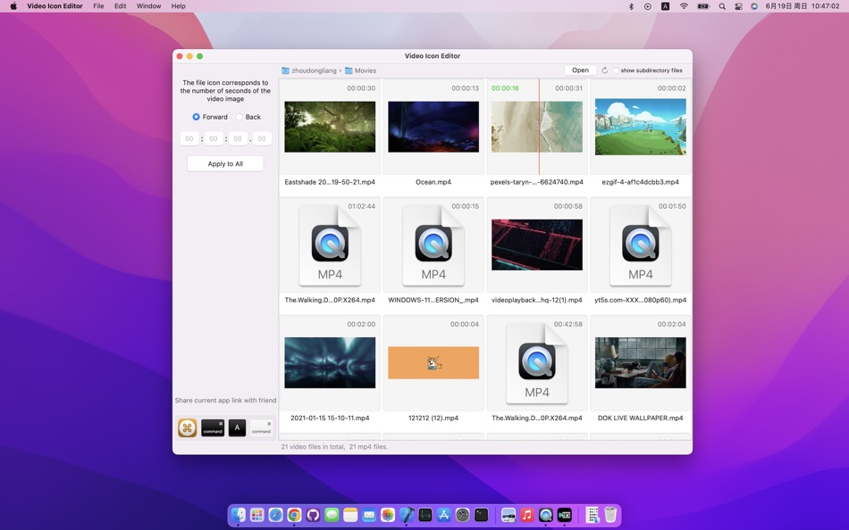 Video Icon Editor (macOS) Bởi: 栋梁 周 Video Icon Editor (macOS) Bởi: 栋梁 周