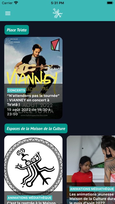 Maison de la Culture Tahiti Screenshot