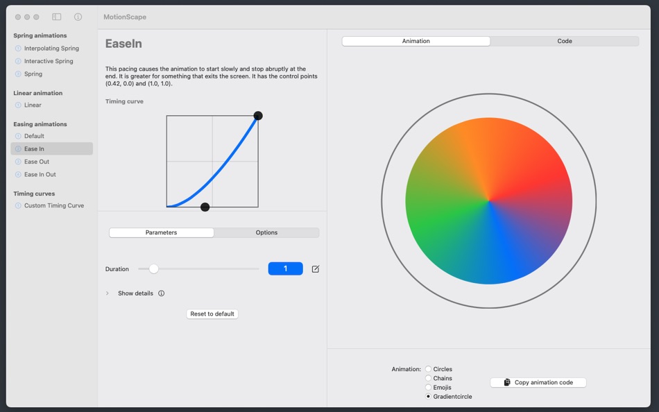 #1. MotionScape - Animation Studio (macOS) 由: GetStream.io