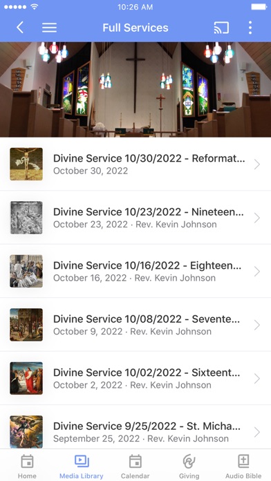 Holy Cross Lutheran - Carlisle Screenshot
