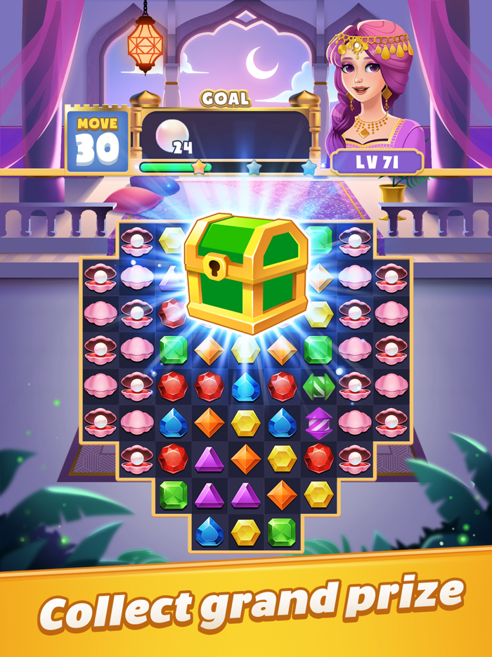 Jewels Magic Queen Match 3