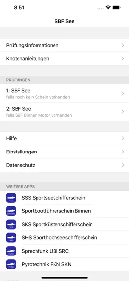 Game screenshot Sportbootführerschein See apk