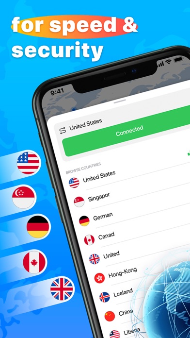 FlashVPN - VPN Fast & Secureのおすすめ画像3