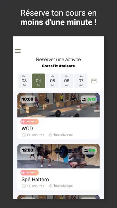 Crossfit Atalante Screenshot