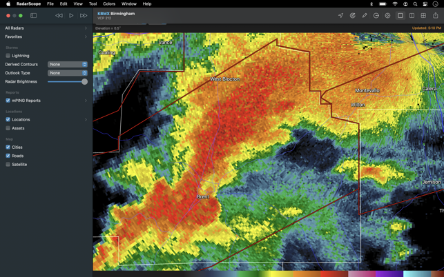 ‎RadarScope Screenshot