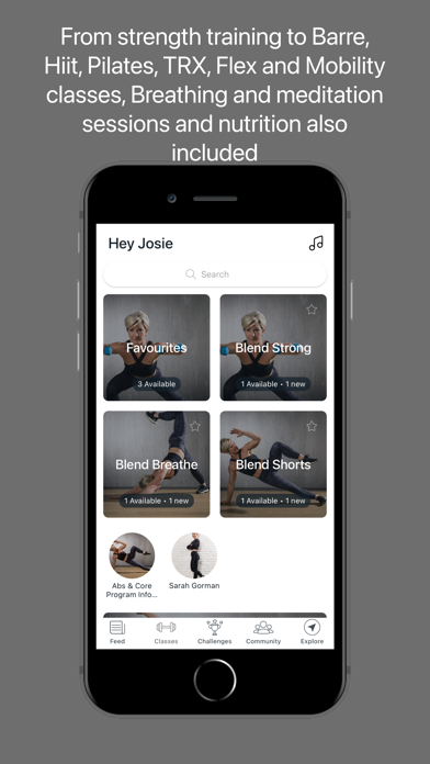 BlendFit App Screenshot
