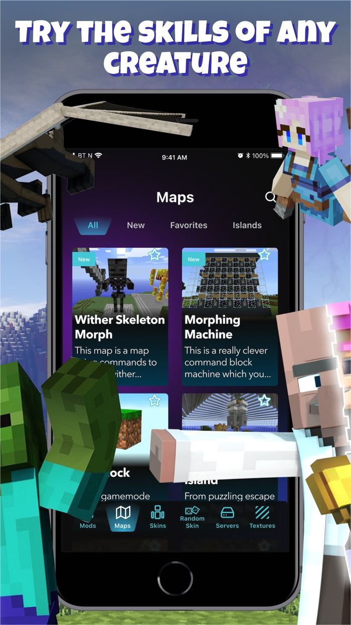 Morph Mods Mobs for Minecraft