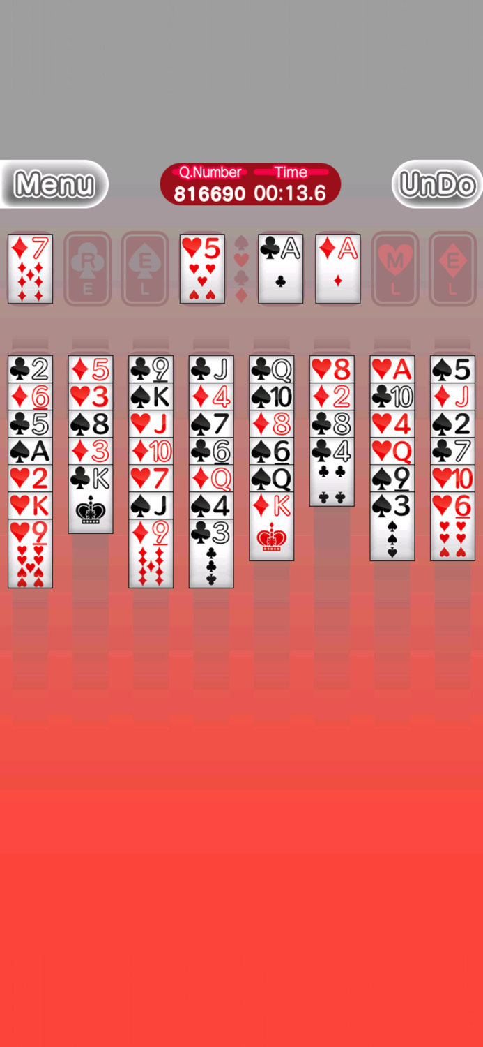 Basic Freecell -trump-