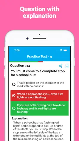 Game screenshot DC DMV Permit Test 2023 apk