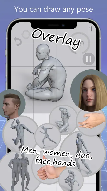 Pose Croquis Pro screenshot 2 of 4